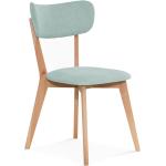 Mintgrüne Möbel-Eins Holzstühle geölt aus Massivholz gepolstert Breite 0-50cm, Höhe 0-50cm, Tiefe 50-100cm 