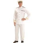 Navy Captain Adam Kostüm für Herren - weiß