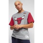 Reduzierte Rote Mitchell & Ness Chicago Bulls NBA T-Shirts für Herren Größe M für den für den Sommer 