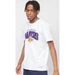 Weiße Sportliche Mitchell & Ness NBA NBA T-Shirts für Herren Größe S 