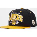Schwarze Mitchell & Ness Los Angeles Lakers NBA Snapback-Caps aus Wolle für Herren Einheitsgröße 