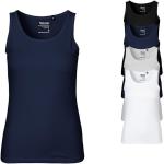Marineblaue Neutral Fashion Bio Nachhaltige Trägertops aus Baumwolle für Damen Größe L 