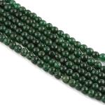 Neerupam colleciion natürliche grüne Aventurin Edelstein 6-7 mm Runde Form Perlen 2 Linie locker für Schmuck machen