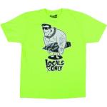 Neff Locals Only Premium T-Shirt neon yellow S