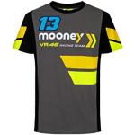 VR46 T-Shirts Mooney Dual Vietti,Mann,XL,Dunkelgrau