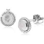Silberne Nenalina Diamant Ohrringe aus Silber für Damen 