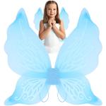 Reduzierte Blaue Schmetterlingsflügel für Damen 