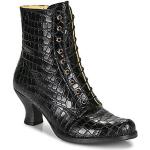 Schwarze Neosens Rococo Ankle Boots & Klassische Stiefeletten aus Leder 