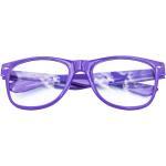 Nerd Brille Streber Hornbrille Vintage ohne Stärke Farbe wählbar