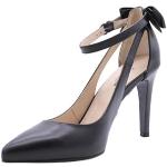 Reduzierte Schwarze Nero Giardini High Heels & Stiletto-Pumps mit Schnalle aus Leder für Damen Größe 40 