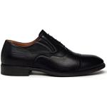 Schwarze Nero Giardini Low Sneaker mit Schnürsenkel aus Leder für Herren Größe 40 