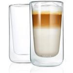Reduzierte Moderne Blomus Nero Latte Macchiato Gläser 2-teilig 