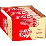 Nestlé KitKat White Schokoriegel, Knusper-Riegel mit weißer Schokolade & knuspriger Waffel, 24er Pack (24 x 41,5g)