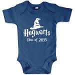 Marineblaue Harry Potter Hogwarts Bio Kinderbodys für Babys 