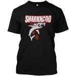 net-shirts Sharknado T-Shirt, Größe L, Schwarz