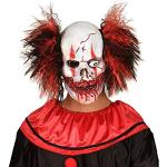 NET TOYS Clown-Masken & Harlekin-Masken Einheitsgröße 