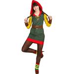 Grüne NET TOYS Weihnachtself-Kostüme & Weihnachtswichtel-Kostüme für Damen Größe M 