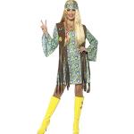 Bunte NET TOYS Hippie-Kostüme & 60er Jahre Kostüme für Damen Größe M 
