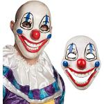 NET TOYS Clown-Masken & Harlekin-Masken für Herren Einheitsgröße 