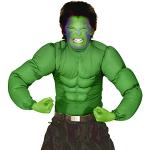 Grüne NET TOYS Hulk Superheld-Kostüme für Kinder Größe 128 