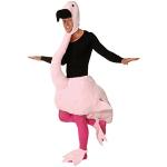 Pinke NET TOYS Flamingo-Kostüme Einheitsgröße 