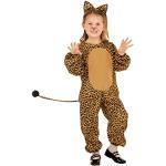 Braune Animal-Print NET TOYS Katzenkostüme für Kinder 