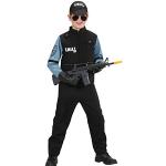 Schwarze NET TOYS Polizei-Kostüme für Kinder 