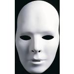 Weiße NET TOYS Phantom-Masken für Herren Einheitsgröße 