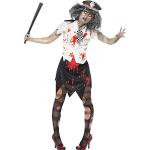 Weiße NET TOYS Zombiepolizei-Kostüme für Damen Größe M 