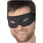 Schwarze NET TOYS Zorro Masken für Kinder Einheitsgröße 