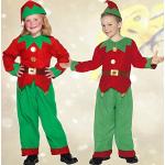 Grüne NET TOYS Weihnachtself-Kostüme & Weihnachtswichtel-Kostüme für Kinder 