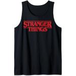 Netflix Stranger Things Simple Red Logo Tank Top