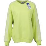 Neongelbe adidas Originals Damensweatshirts Größe XS 