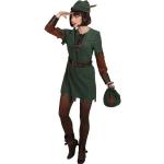 Grüne Robin Hood Robin Faschingskostüme & Karnevalskostüme für Damen Größe L 