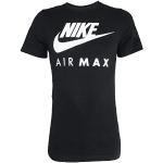 Schwarze Nike Air Max T-Shirts für Herren Größe L 