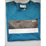 Petrolfarbene BMW Rundhals-Ausschnitt T-Shirts für Herren Größe M 