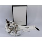 Weiße Gucci Flashtrek Damensneaker & Damenturnschuhe aus Leder 