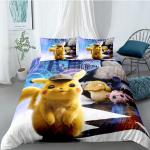 Pokemon Pikachu Bettwäsche Sets & Bettwäsche Garnituren 135x200 3-teilig 