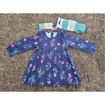 Blaue Blumenmuster Joules Kinderkleider Sets aus Baumwolle für Babys Größe 92 