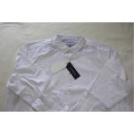 Weiße Langärmelige Tom Tailor Herrenlangarmhemden aus Baumwolle Größe 5 XL 