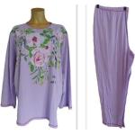 Bunte Harmony Damenschlafanzüge & Damenpyjamas aus Baumwolle 