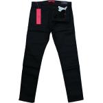 Schwarze HUGO BOSS BOSS Skinny Jeans aus Baumwolle für Herren Weite 33, Länge 34 