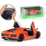 Orange Welly Lamborghini Aventador Modellautos & Spielzeugautos 