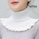 Reduzierte Khakifarbene SheIn Schlauchschals & Loop-Schals aus Wolle für Damen für den für den Herbst 