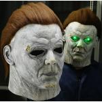 Neue Horror Michael Myers LED Halloween Kills Maske Cosplay Scary Killer Full Face Latex Helm Halloween Party Kostüm Prop