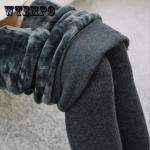 Braune Casual Strickleggings aus Polyester Handwäsche für Damen Einheitsgröße für den für den Winter 