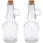 Runde Öl Flaschen & Essig Flaschen aus Glas 
