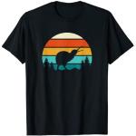 Schwarze New Zealand Auckland | NZA T-Shirts mit Tiermotiv für Herren Größe S 