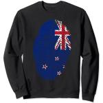 Schwarze New Zealand Auckland | NZA Herrensweatshirts Größe S 