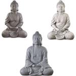 Reduzierte Graue Asiatische 70 cm Buddha-Gartenfiguren frostfest 